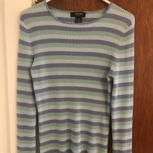 Long Sleeve Stripped Cotton Shirt